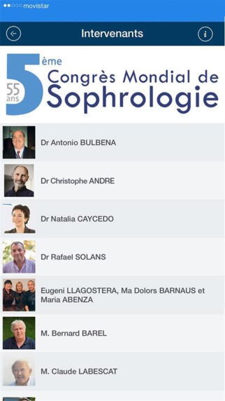 Congrès mondial Sophrologie