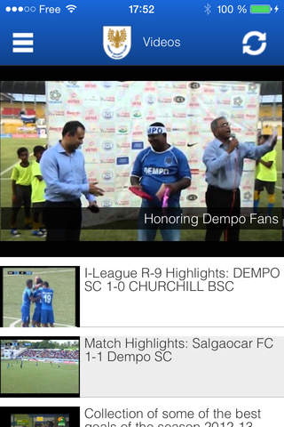 Dempo Sports Club screenshot 4