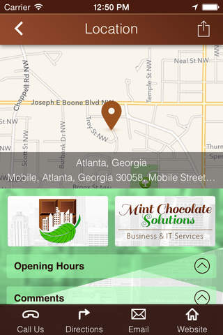 Mint Chocolate Solutions screenshot 3