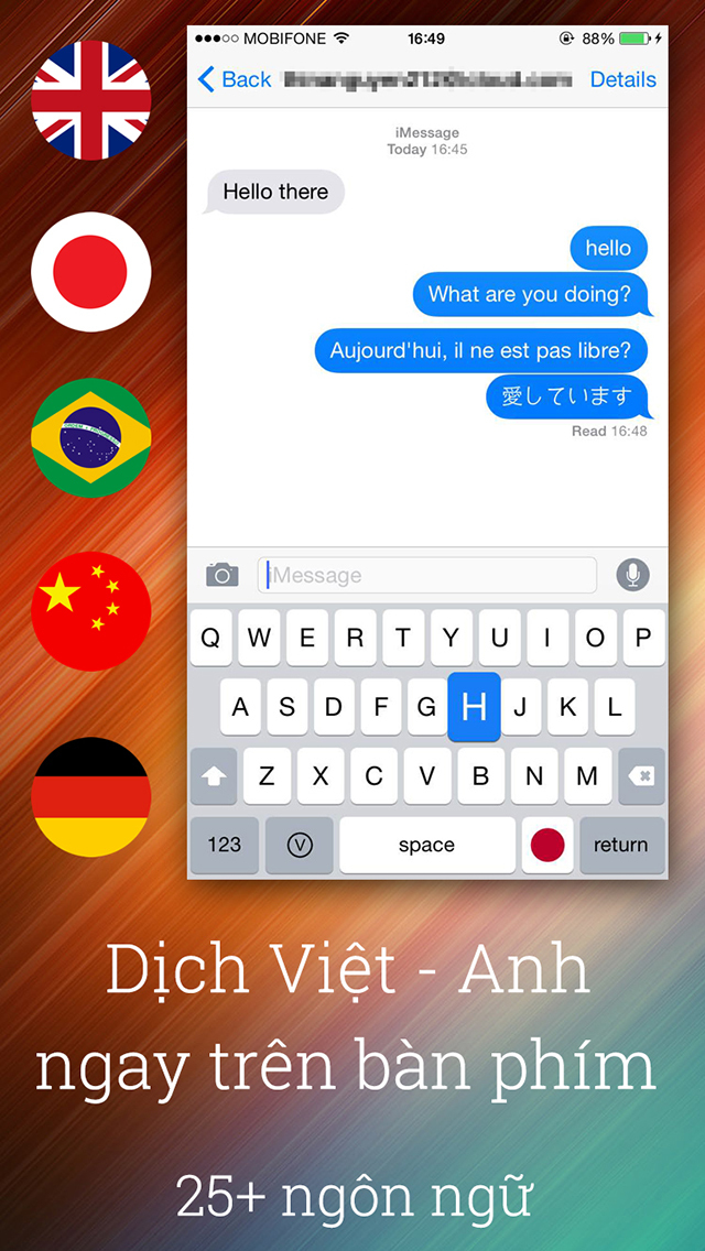 instagramlive | VietTran Keyboard - ios application