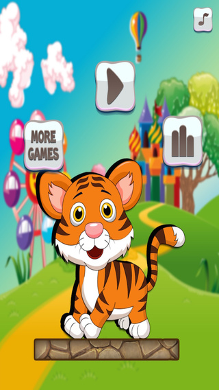 Tiger Jump - A Cute Jumping Up Game for Kids FREE
