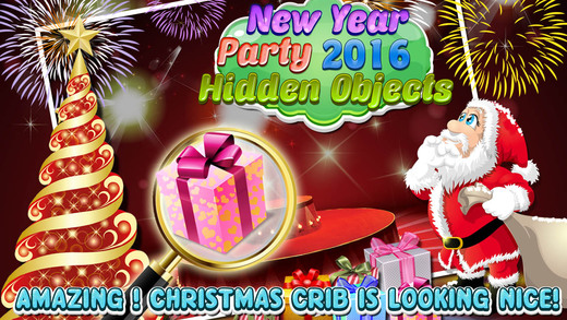New Year Party 2016 Hidden Objects