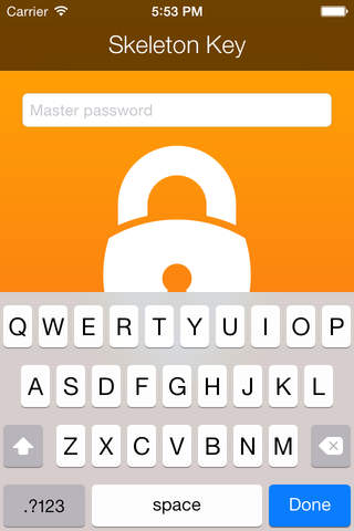 Skeleton Key Password Manager with Dropbox screenshot 2