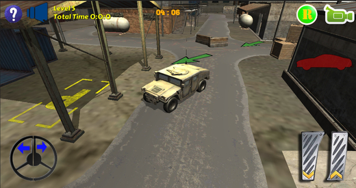 【免費遊戲App】Humvee Car Parking-APP點子