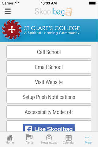 St Clares College Griffith - Skoolbag screenshot 4
