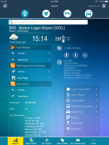 Boston Airport Pro (BOS) Flight Tracker Radar screenshot 2