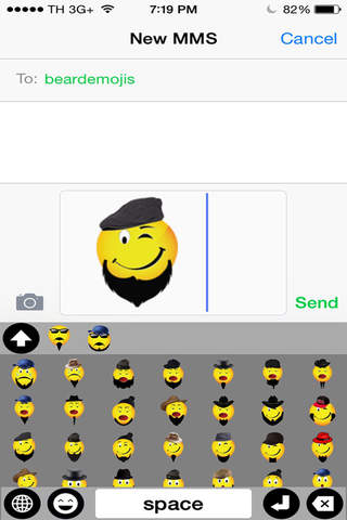 Beard Gang Emoji screenshot 3