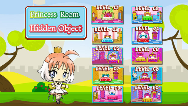 Princess Room Hidden Object - Kids Free Game