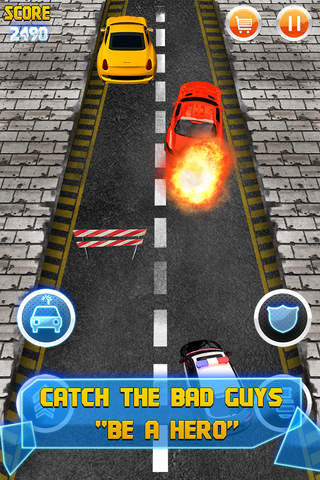 Amazing Armored Cop Chase - Police Car Racing Game screenshot 4