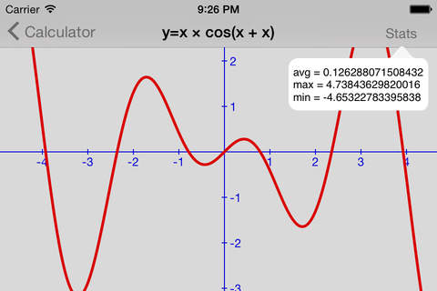 RPN Graph Calculator screenshot 3
