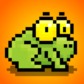 Pixels Jumpy Frog - Tap to Jump and Fly LOGO-APP點子