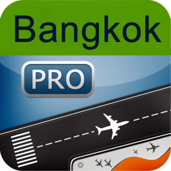 Bangkok Airport + Flight Tracker BKK Thai Bangkok air asia LOGO-APP點子