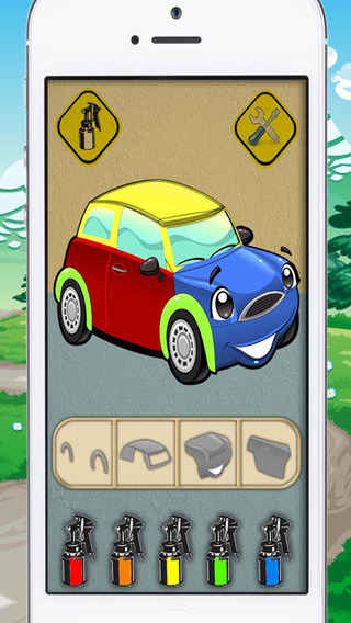 【免費遊戲App】Cars and karts - fun car minigames for kids - Premium-APP點子