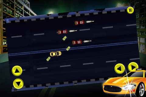 Taxi in New-York Traffic 2 - The cool new free cab game - Gold Edition screenshot 2