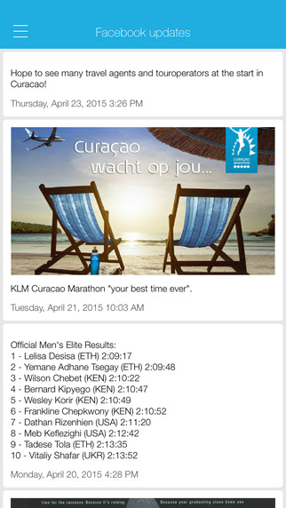 免費下載運動APP|KLM Curaçao Marathon app開箱文|APP開箱王