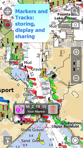 【免費交通運輸App】Aqua Map UK & Ireland HD Pro - Offline Nautical Charts-APP點子