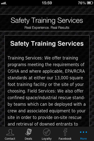Safety Training Services screenshot 2