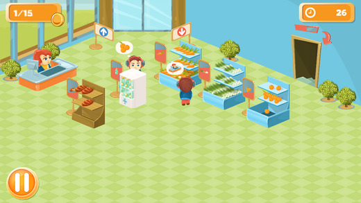 【免費遊戲App】Food Supermarket Sim-APP點子