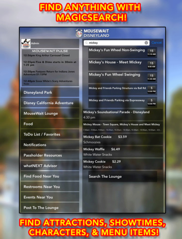 【免費旅遊App】MouseWait Disneyland Wait Times Platinum Insider's Guide to Disneyland-APP點子