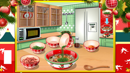 Christmas Dinner-cooking game
