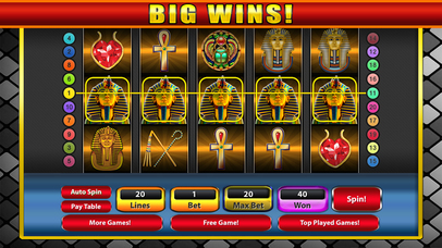 Screenshot 2 Фараоны Слоты Храм — Бесплатный Древняя Казино Слот-машина