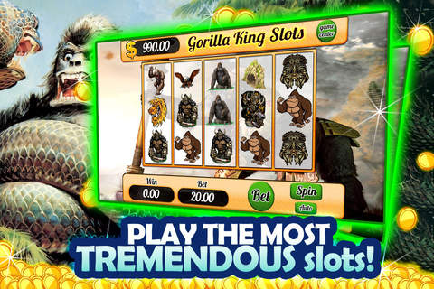 AAaaaahh Gorilla King's Lucky Slots - House of Fun Play Casino screenshot 2
