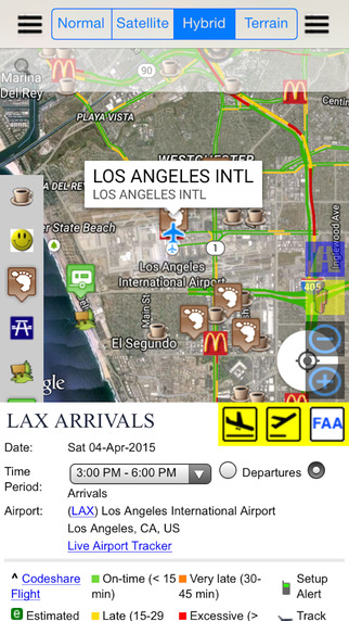 【免費旅遊App】FAA Airport Status Flight Schedule Pro - Live Street Map View and Road Trip Finder-APP點子