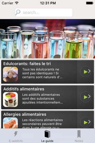 Additifs alimentaires: Le Dico screenshot 2