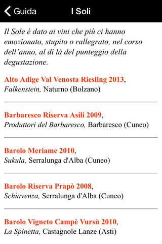 I Vini di Veronelli 2015 screenshot 2