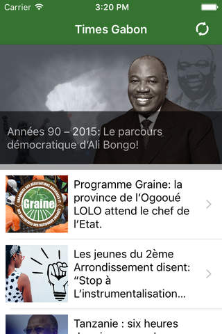 Times Gabon screenshot 2