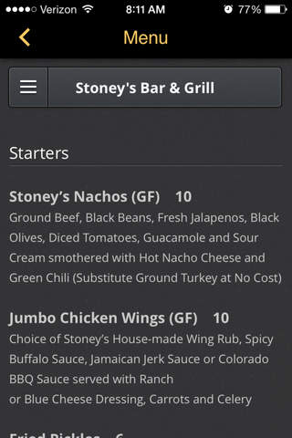 Stoneys Bar & Grill screenshot 2