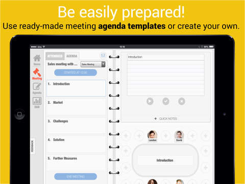 Meeting Assistant - Create and share meeting notes and minutes screenshot 2