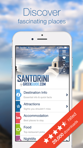 SANTORINI by GREEKGUIDE.COM offline travel guide