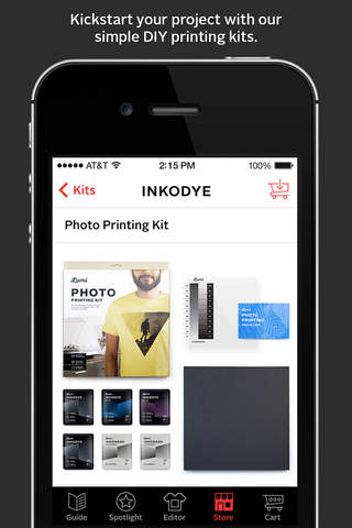 Inkodye: Print Fabric with Light screenshot 3