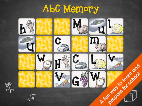 免費下載教育APP|AbC Memory - Capital and lower case letters (UK english) app開箱文|APP開箱王