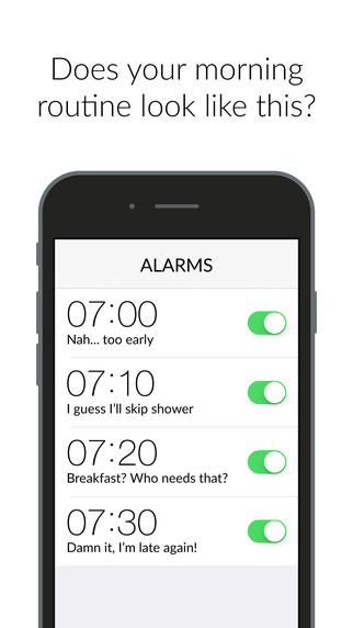 Kiwake Alarm Clock - Stop snoozing and get out of bed on time