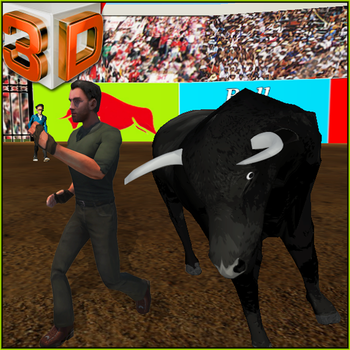 Angry Bull Simulator 3D - the crazy bullring arena game LOGO-APP點子