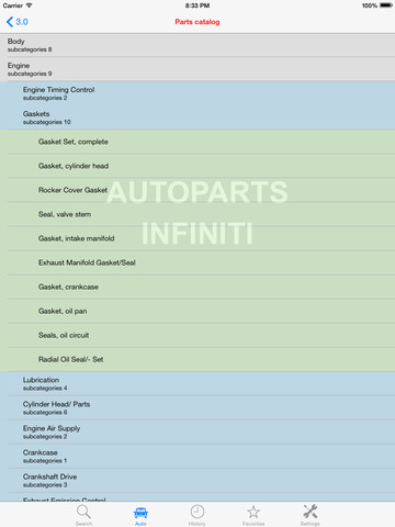 【免費書籍App】Autoparts for Infiniti-APP點子