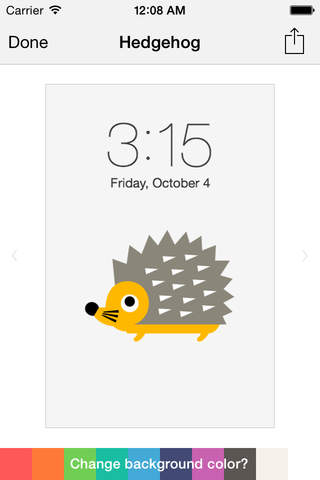 Pumpkin Bumpkin Wallpapers FREE - Cute animal illustrations screenshot 4
