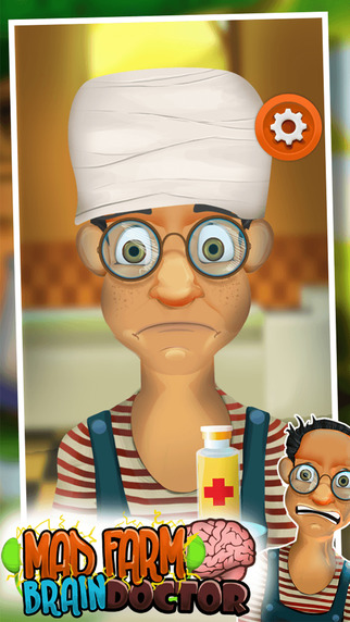 【免費遊戲App】Brain Doctor on Mad Farm - Care & Treat Crazy Little Patients In Your Dr Hospital-APP點子