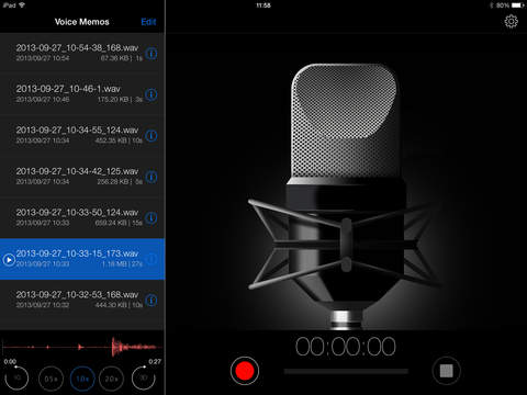 【免費商業App】Voice Recorder HD for Audio Recording, Playback, Trimming and Sharing-APP點子