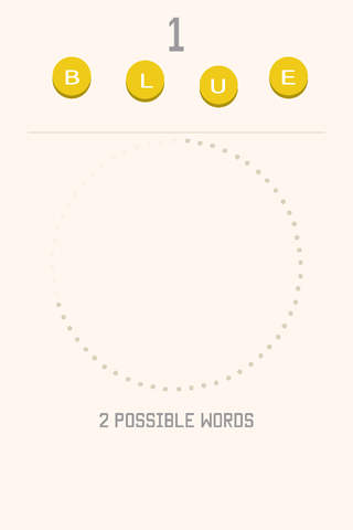 1 Word 4 Letters - Endless Smart Puzzle Game With Limit Time screenshot 3