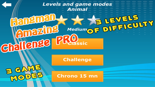 【免費遊戲App】Hangman Amazing Challenge PRO - hangman game with over 22 categories of words in English and French-APP點子