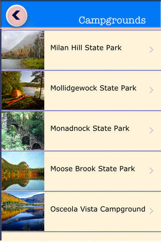 New Hampshire Campgrounds & RV Parks Guide screenshot 3