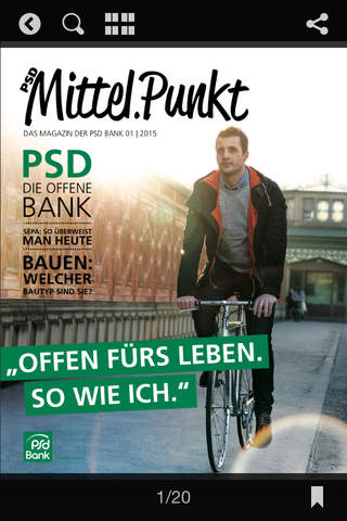 PSD Mittel.Punkt Magazin screenshot 2