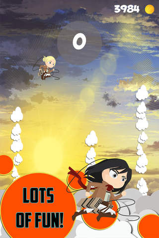 Jumping Warriors - Attack On Titan Version screenshot 3