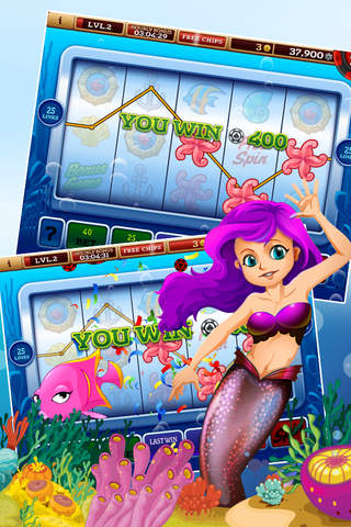 Mystic Palace Slots Pro- Blue Water Lake Casino - Classic mechanical slots screenshot 3