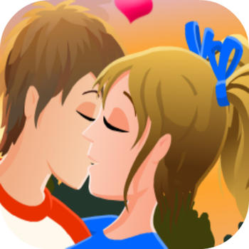 Highschool Sweethearts Kissing LOGO-APP點子