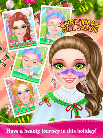 【免費遊戲App】Christmas Girl Salon-APP點子