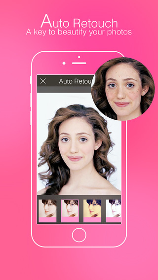 Photo Show -Retouch Skin Lift Face Eye Makeup Remove Pimples Pic Camera Edit